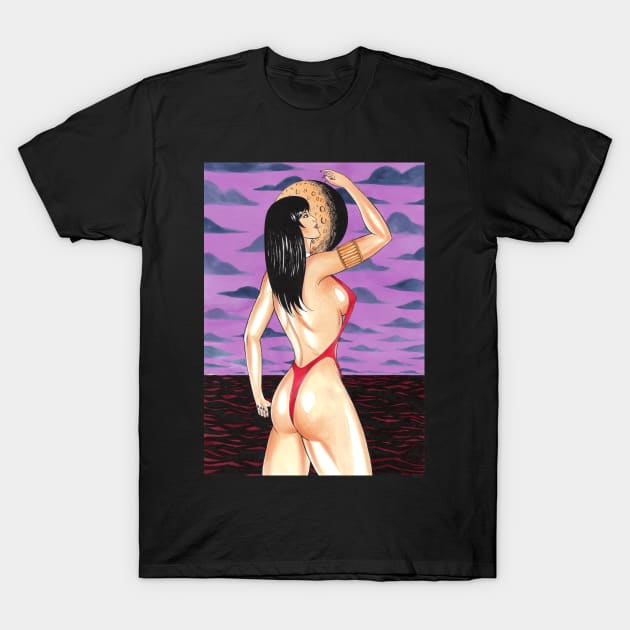 Vampirella 1 T-Shirt by Nicholas Georgel Arts